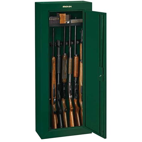 stack-on 8 gun steel security cabinet hunter gree|stack on 8 gun security cabinet.